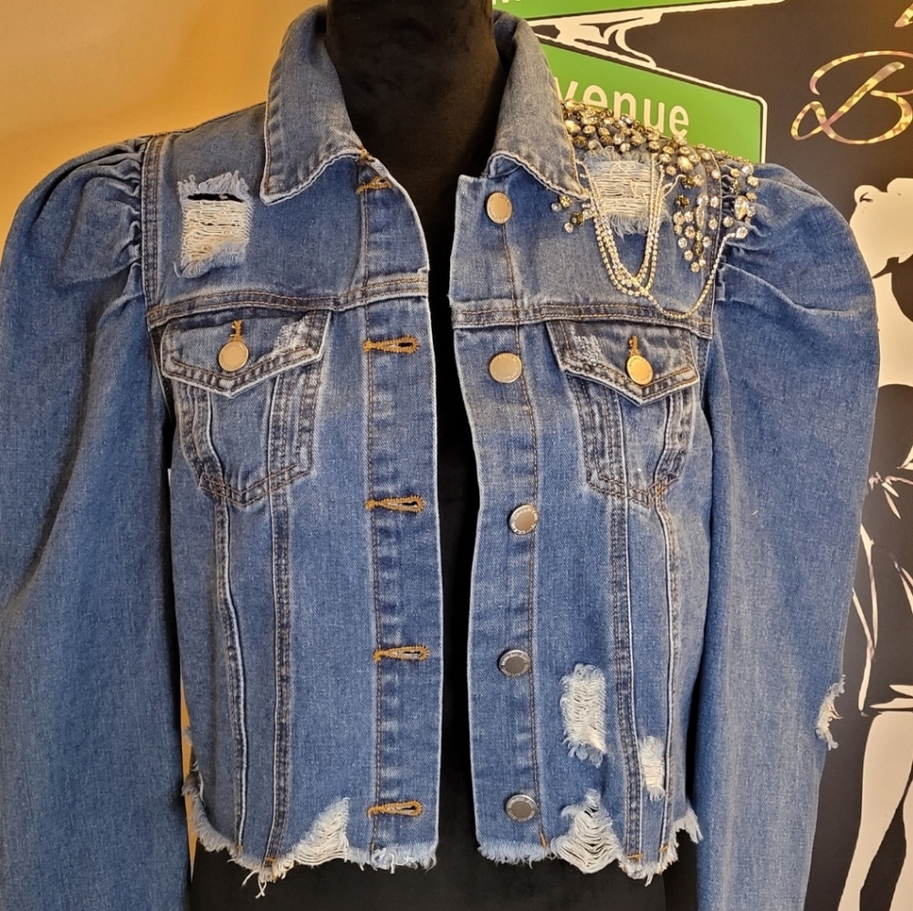 Denim & Bling  jacket